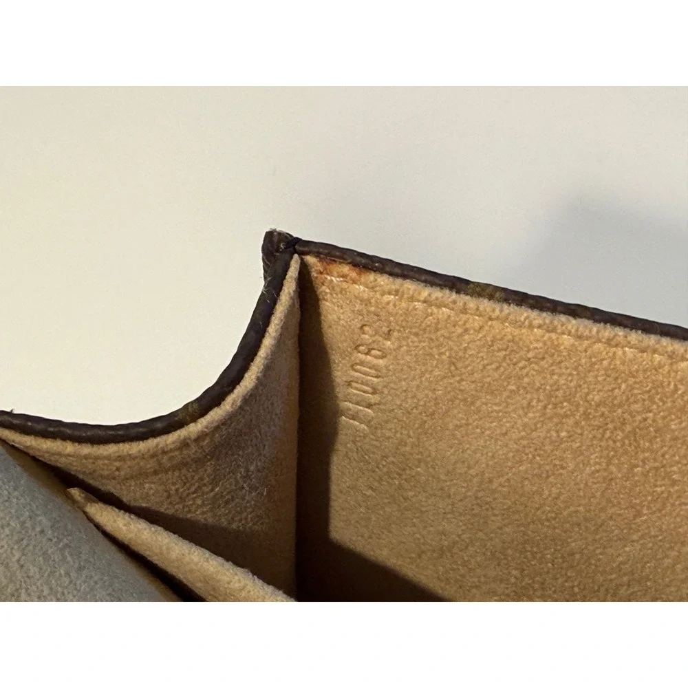 Louis Vuitton Pochette Florentine Monogram Canvas Clutch Bag FL0082 Brown - Picture 7 of 9